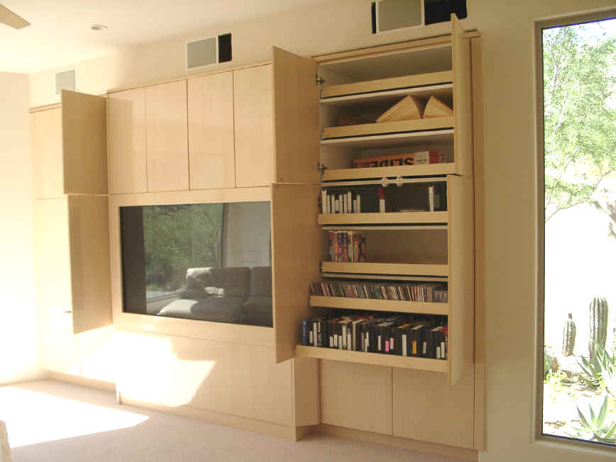 Wood Dvd Cd Cabinets