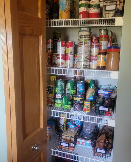 Pull Out Shelves Kitchen Organization - Bigger Than the Three of Us