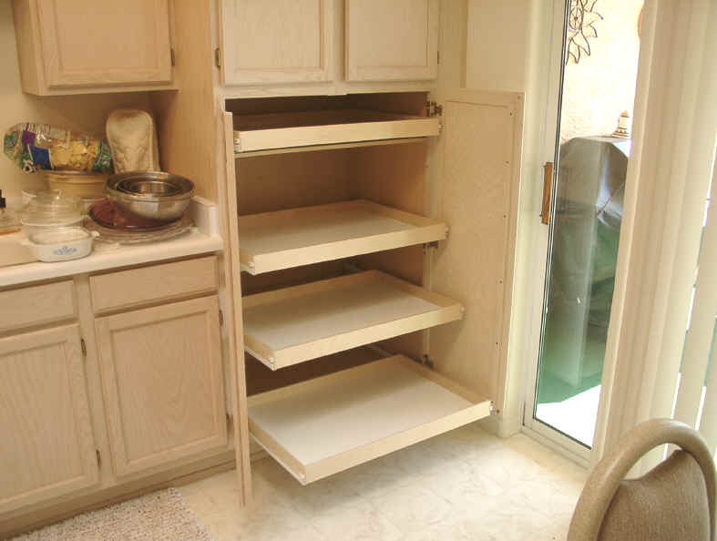 Slide Out Shelves For Kitchen Cabinets