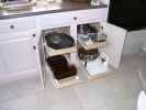 Click to Enlarge custom made to fit your existing kitchen cabinets slide out shelves from shelves that slide